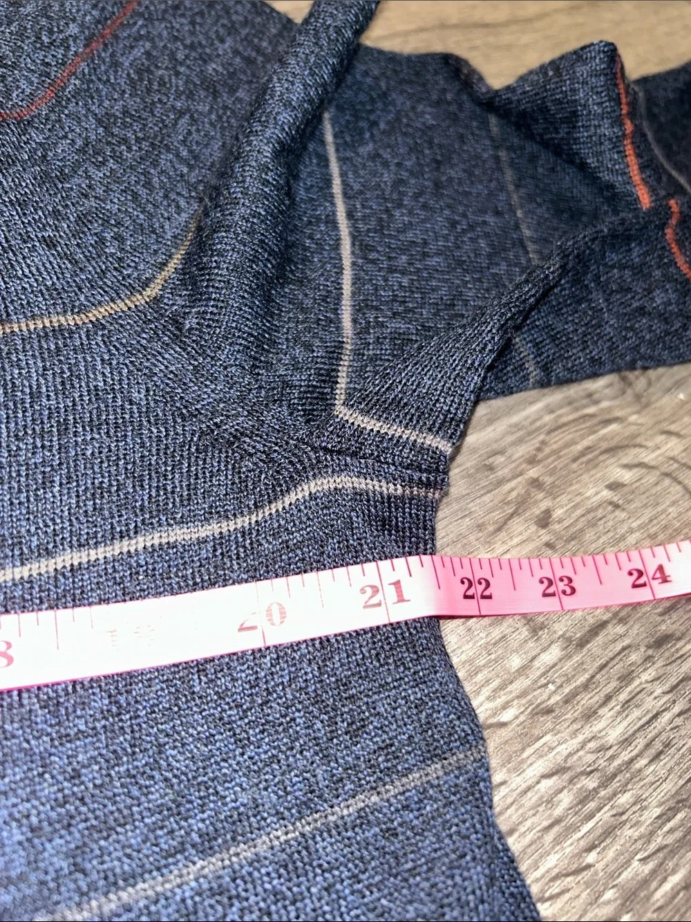 Banana Republic 100% Merino Wool Striped Sweater Men’s Large
